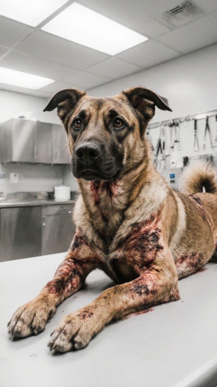 El milagro de un perrito recuperado