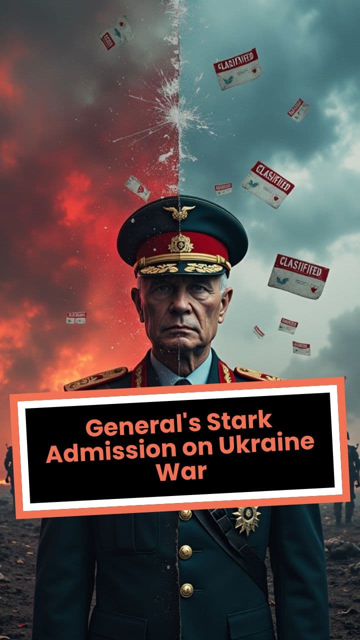 General's Stark Admission on Ukraine War