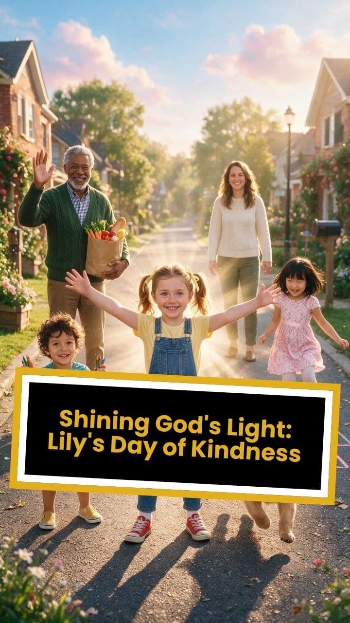 Shining God's Light: Lily's Day of Kindness
