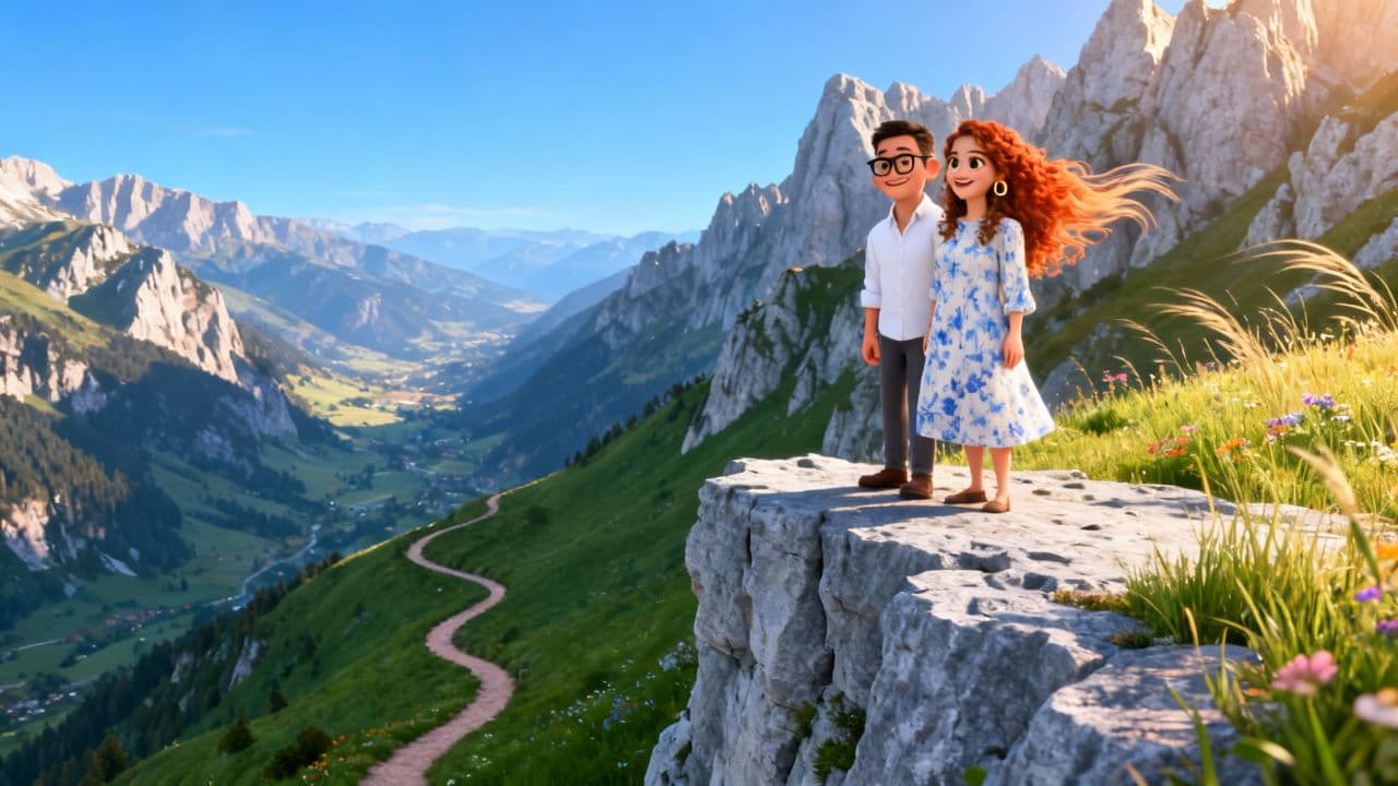 #7693 A Journey of Two Hearts