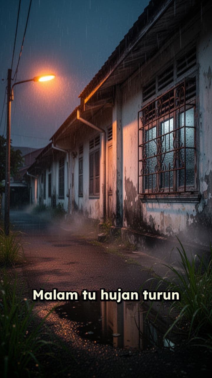 Tapak Kaki Basah Tengah Malam