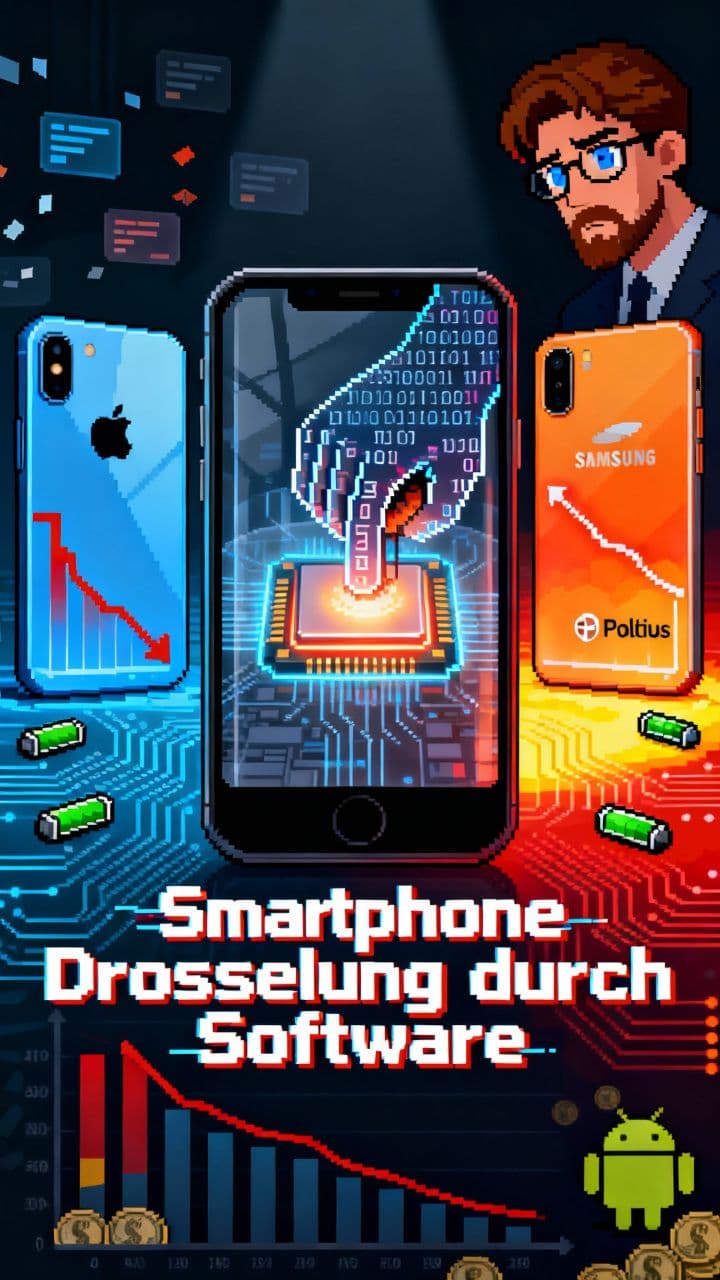 Smartphone-Drosselung durch Software