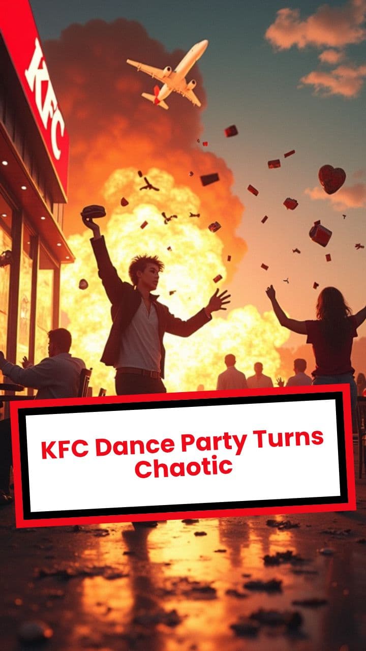 KFC Dance Party Turns Chaotic