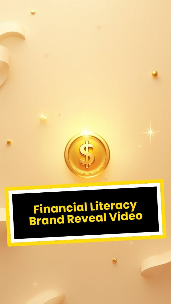 Financial Literacy Brand Reveal Video