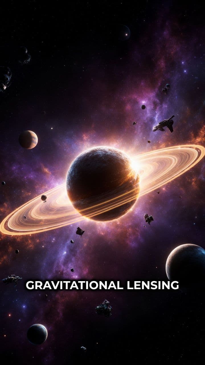 Gravity’s Cosmic Mirror: Seeing Back in Time