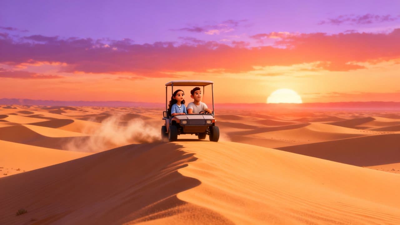 #7694 A Journey of Serenity: Hanae and Florian's Adventures