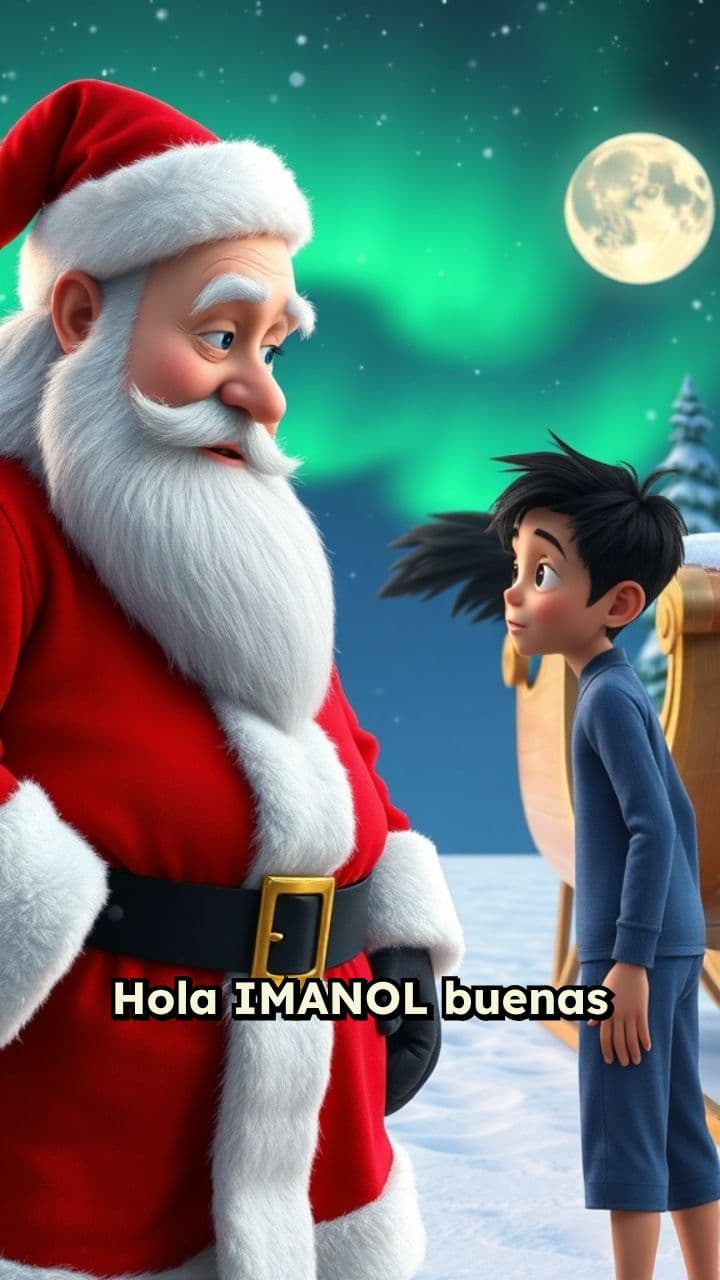 Buenas noches, Imanol niño bueno