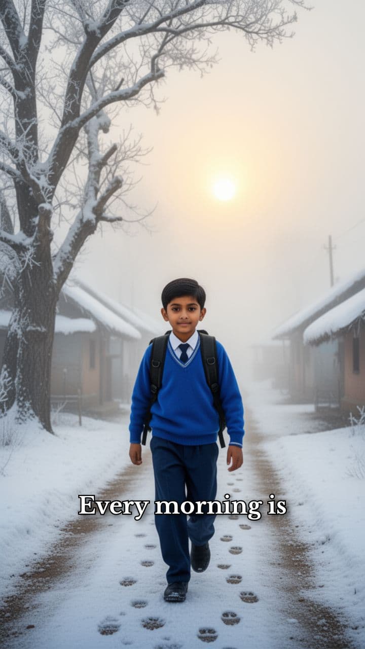 A Winter Morning's Journey