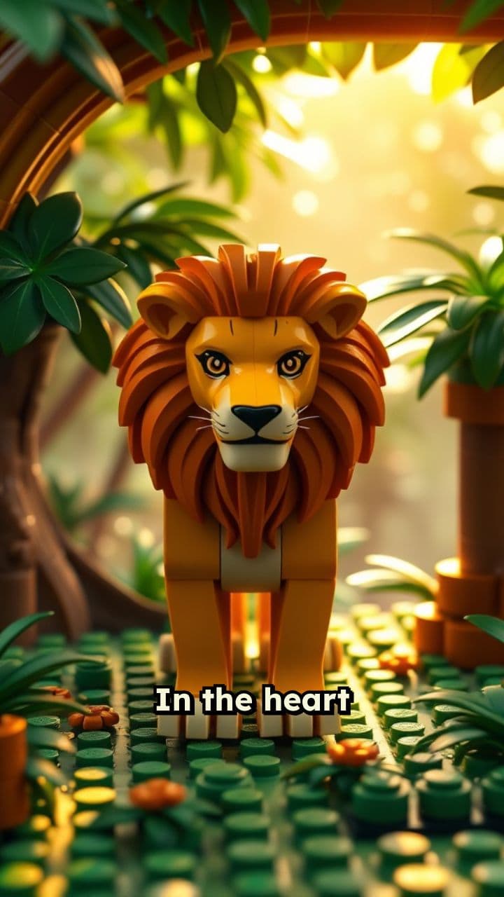 The LEGO Lion King Protector