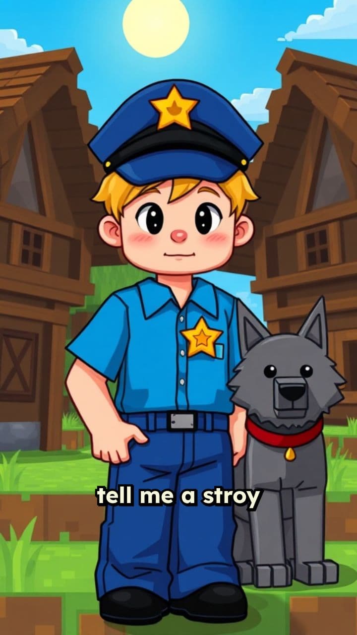 A Kid Who Wanted to Be a Police Officer