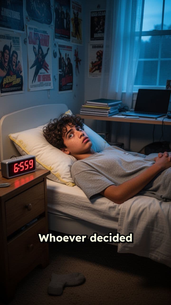 Waking Up for School Is Torture