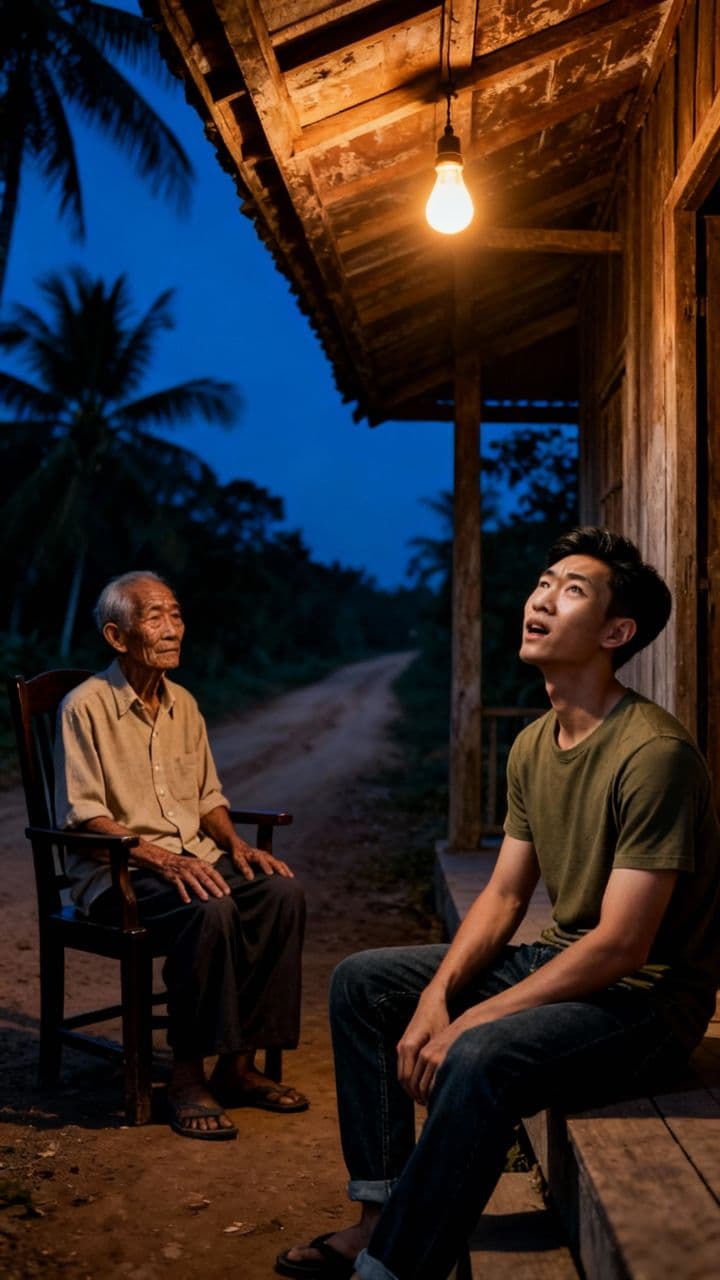 A Father's Wisdom at Night