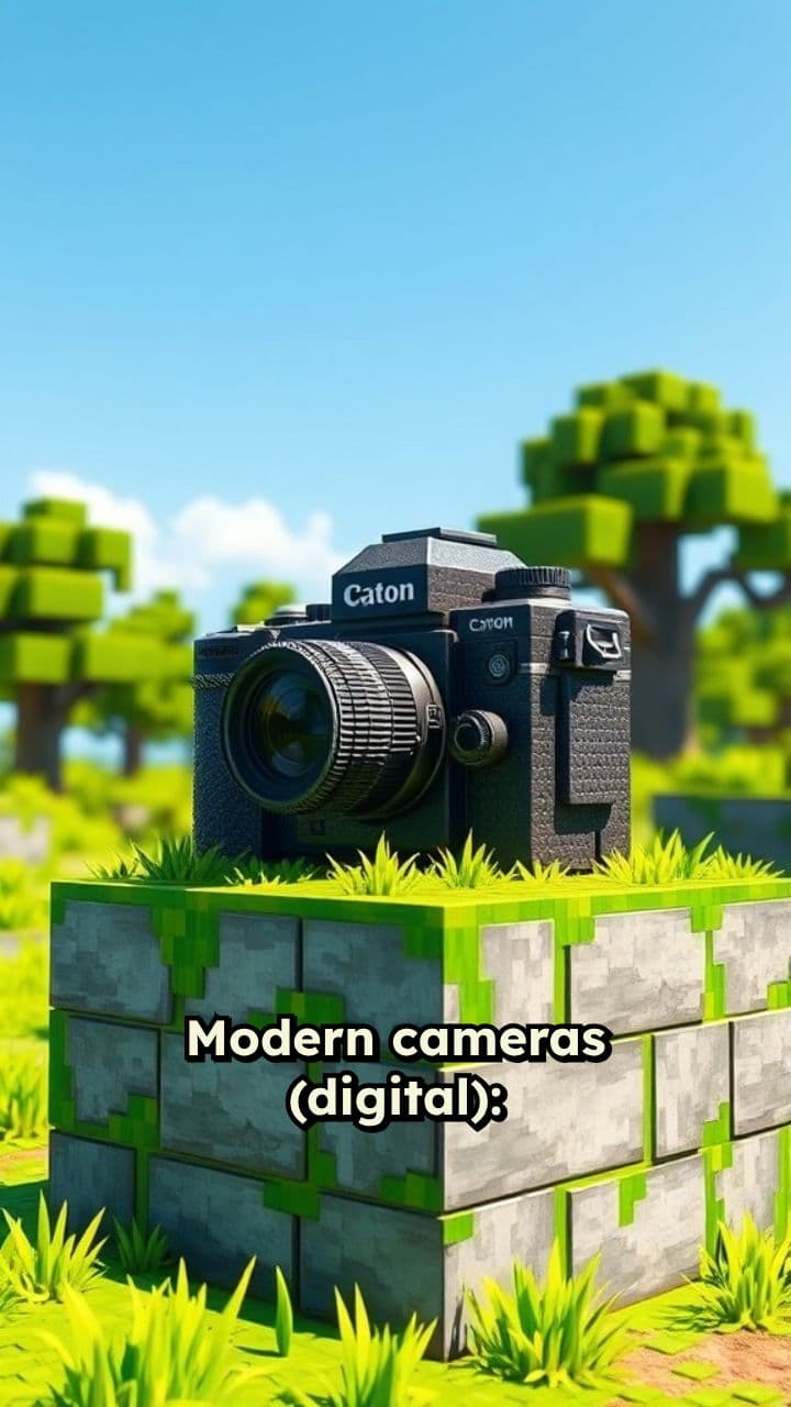 Cámaras digitales modernas y sus características