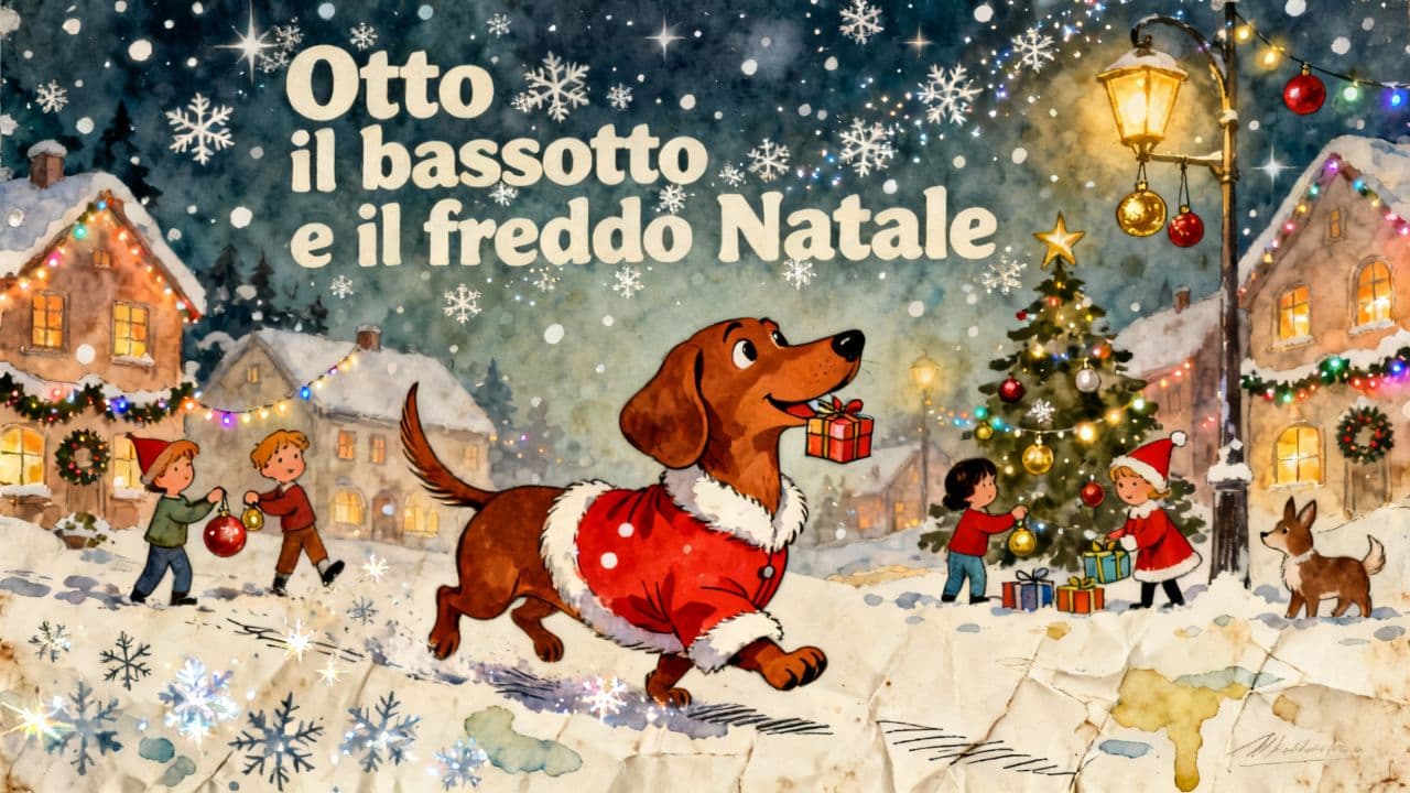 Otto il bassotto e il freddo Natale