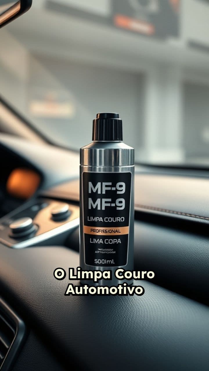 Limpa Couro Automotivo MF-9 Profissional