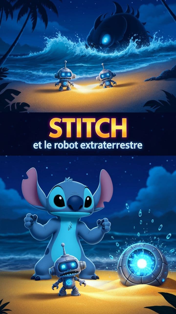 Stitch et le robot extraterrestre