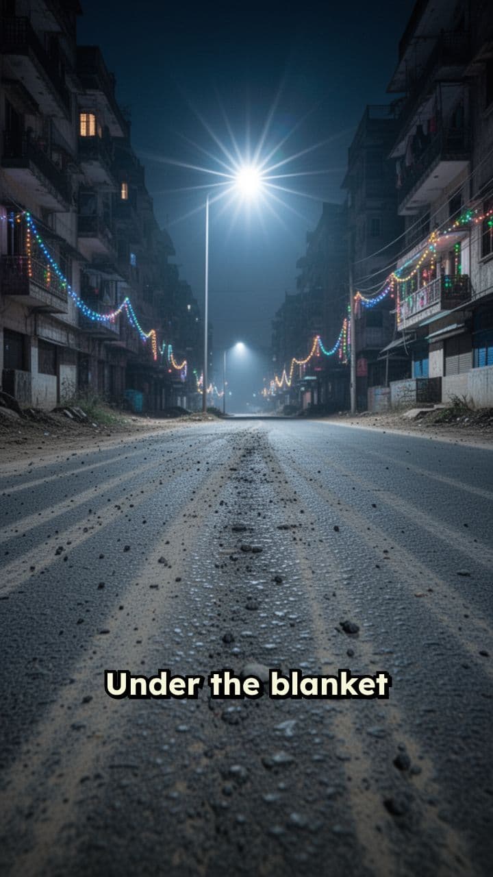 Midnight Shadows on the Indian Road