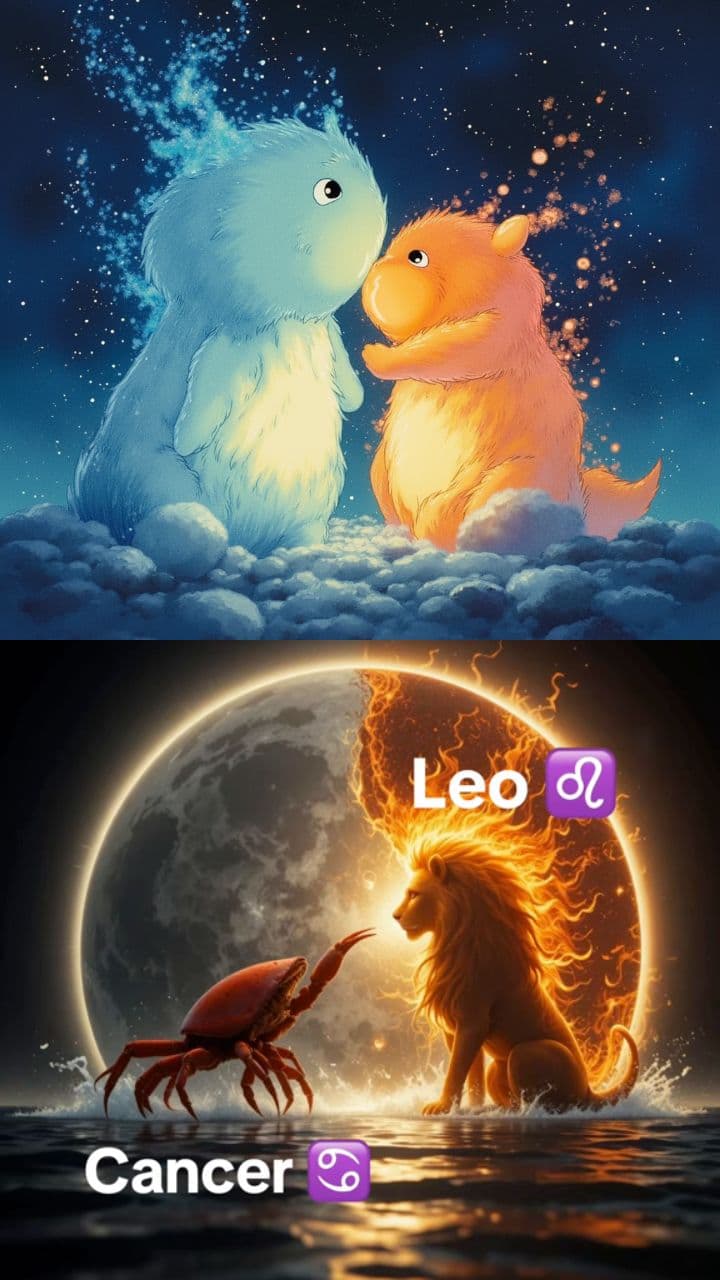 The Cosmic Dance of Moon and Sun