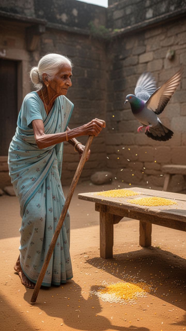 कबूतर का बर्गर कांड