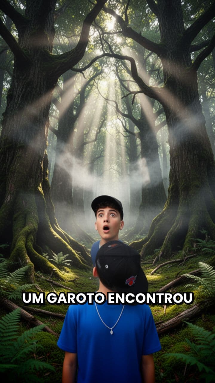 Encontro Mágico com Veados na Floresta