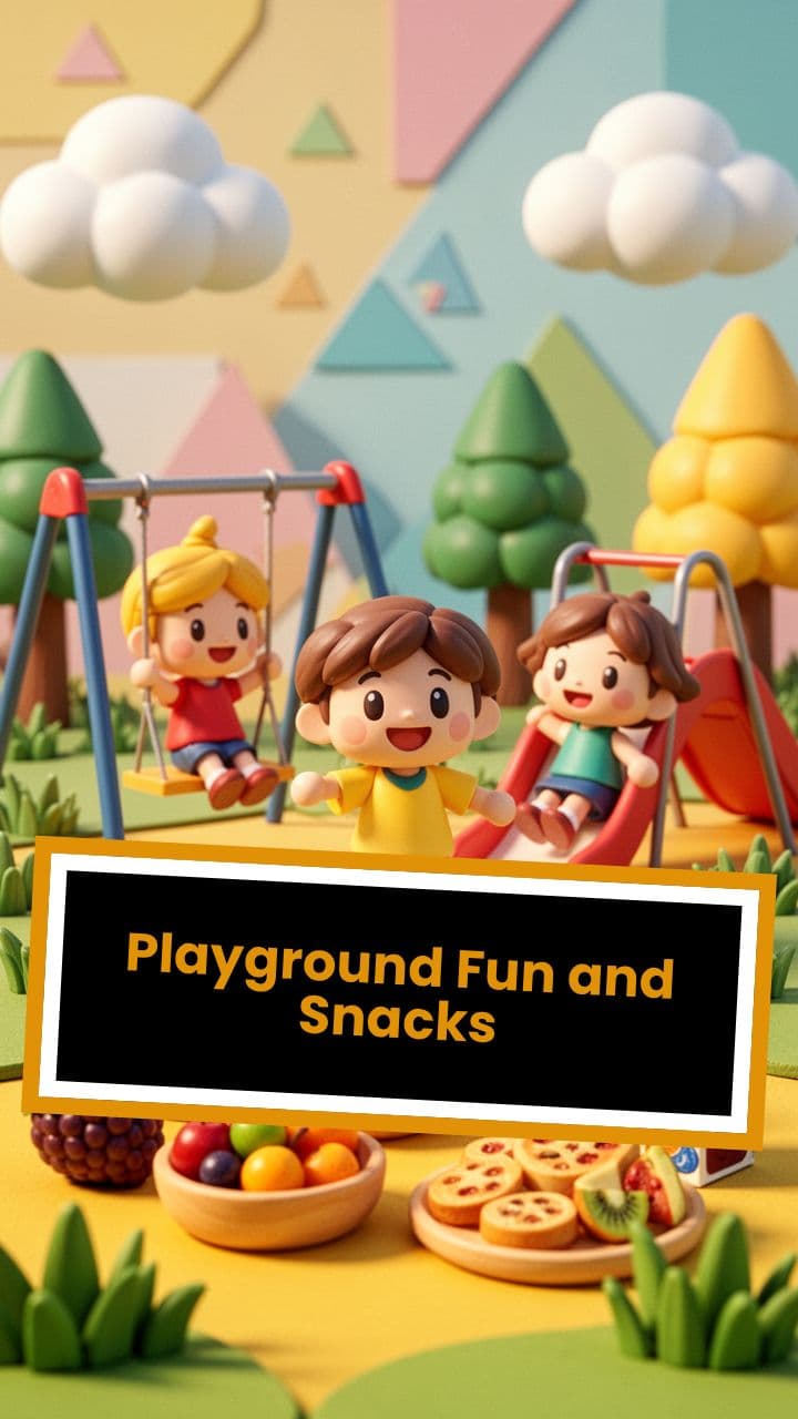 Playground Fun and Snacks
