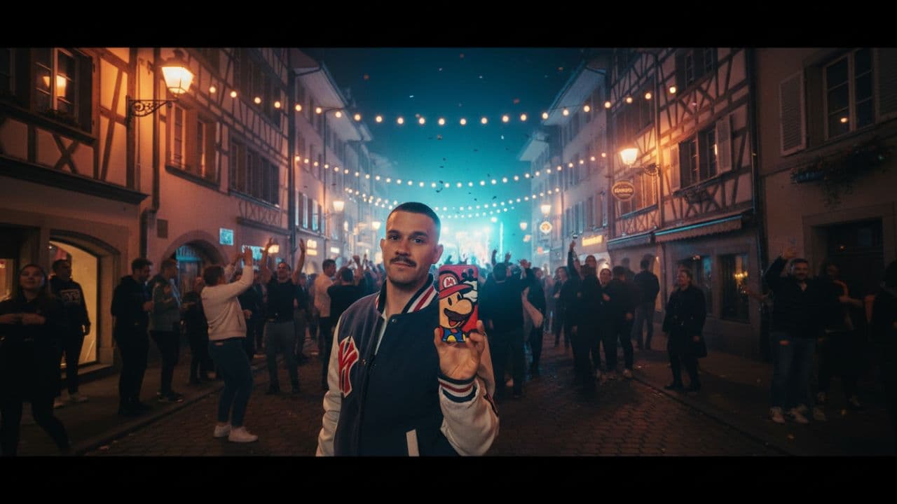 Nuit de fête à Lausanne