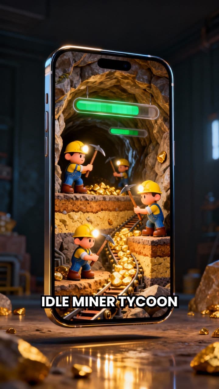 How Idle Miner Makes Waiting Addictive