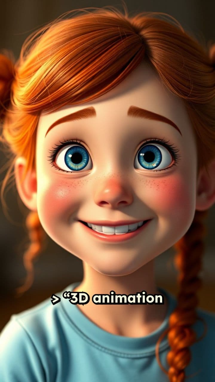 Animação 3D Estilo Pixar