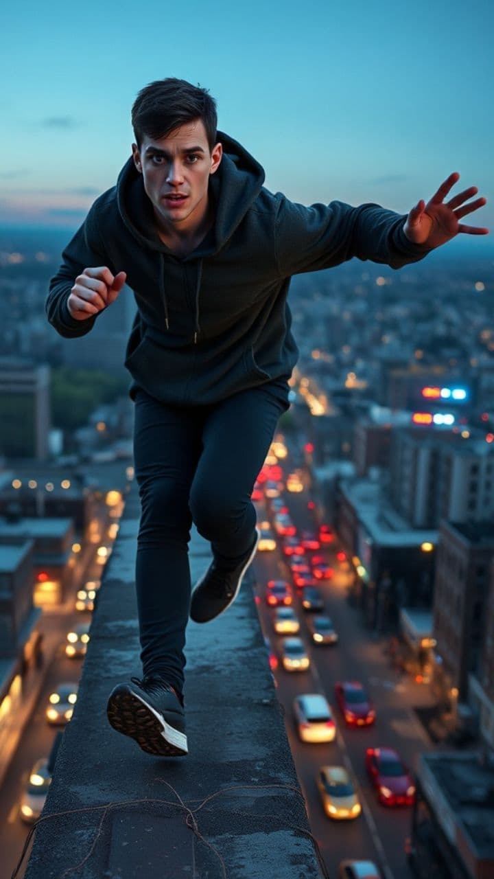 Просто паркурщик