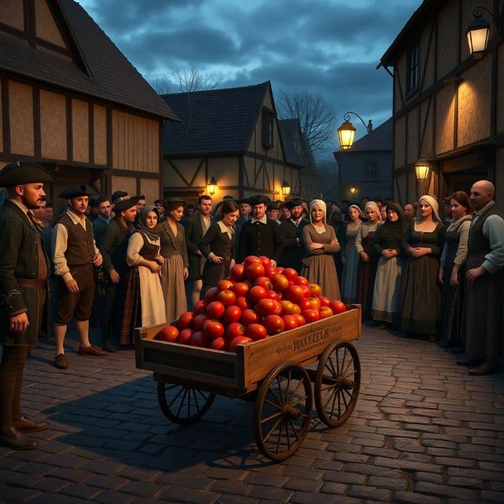 Die Angst vor Tomaten im 18. Jahrhundert