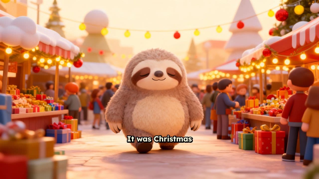 Sammy's Slow Christmas Shopping