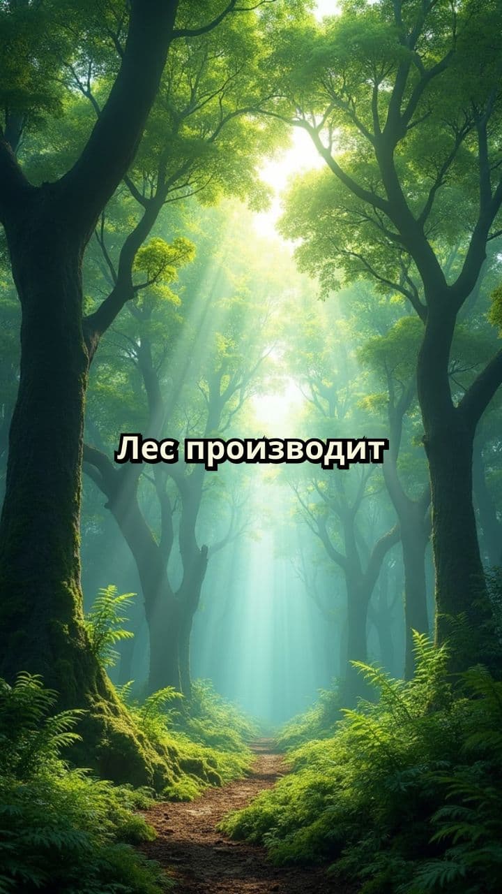 Лес: легкие планеты и связь деревьев