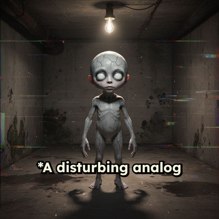 Porcelain Child at the Lens