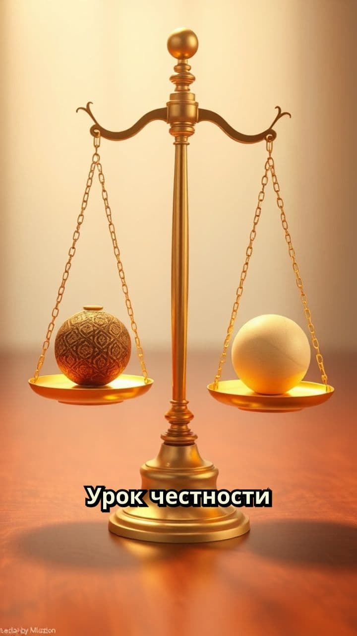 Урок честности и смелости