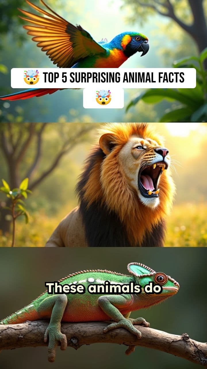Top 5 Surprising Animal Facts