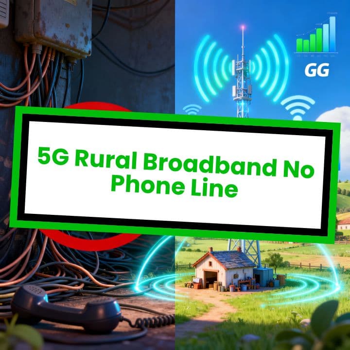 5G Rural Broadband No Phone Line
