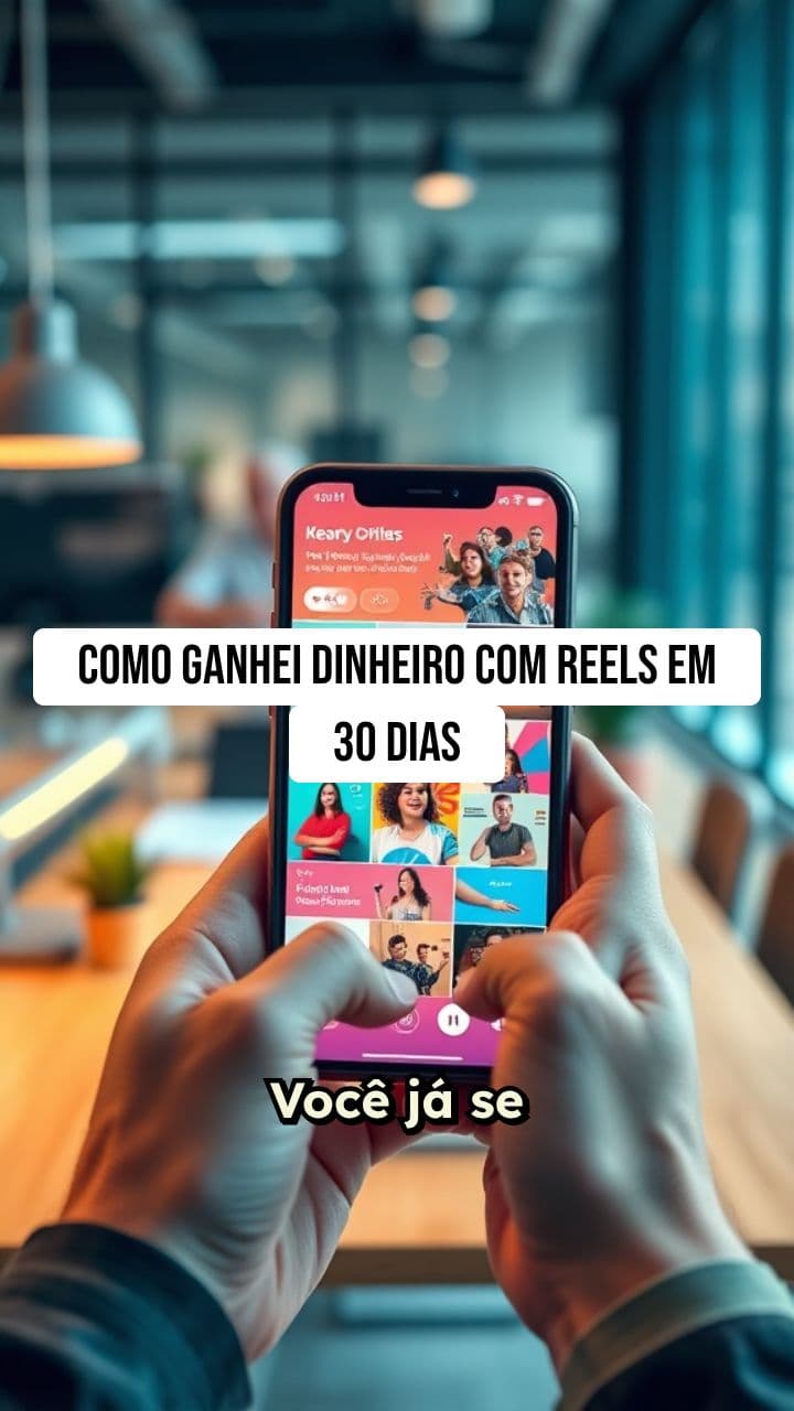 Como Ganhei Dinheiro Com Reels em 30 Dias