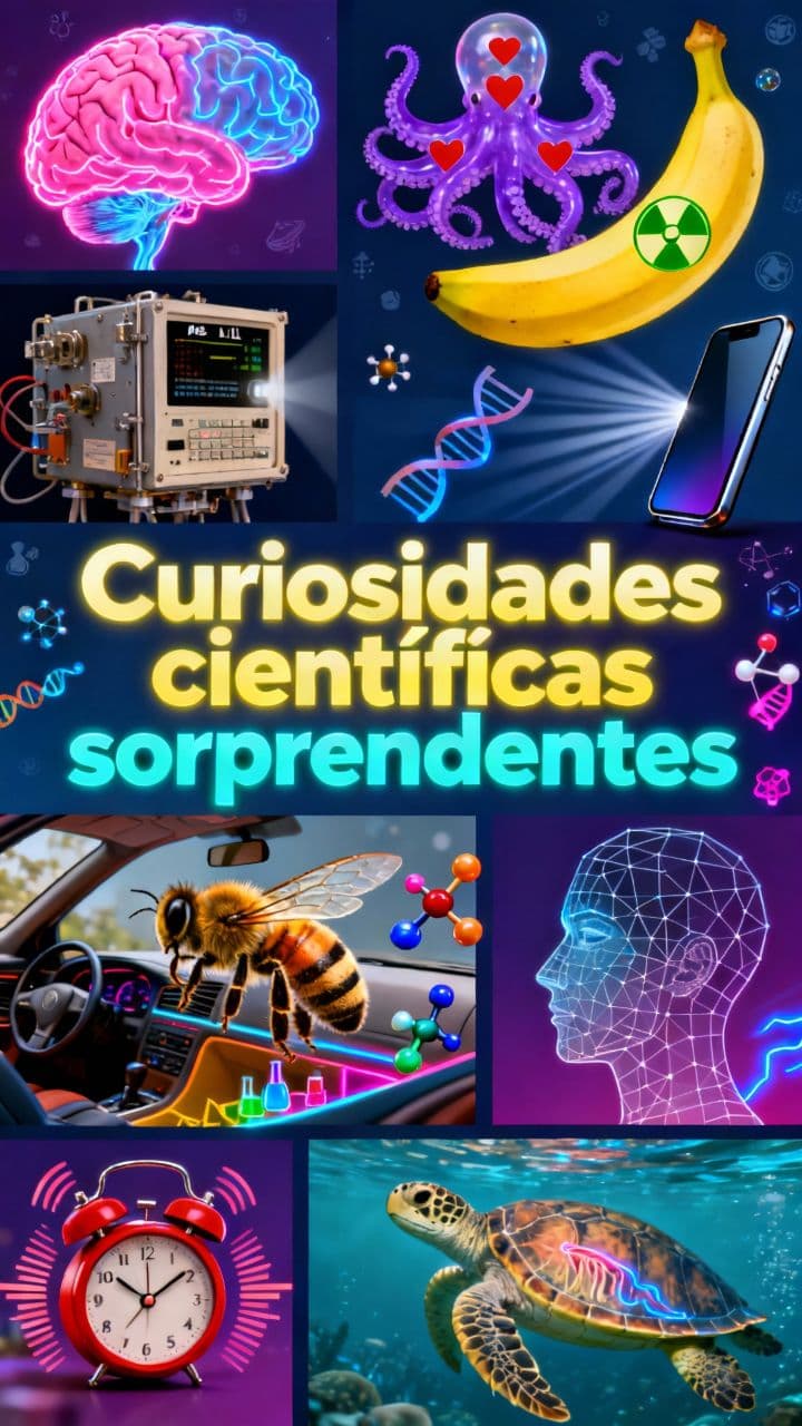 Curiosidades científicas sorprendentes