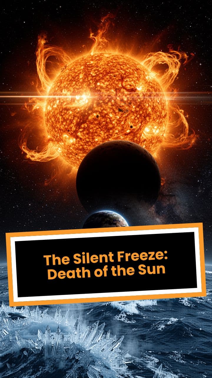 The Silent Freeze: Death of the Sun