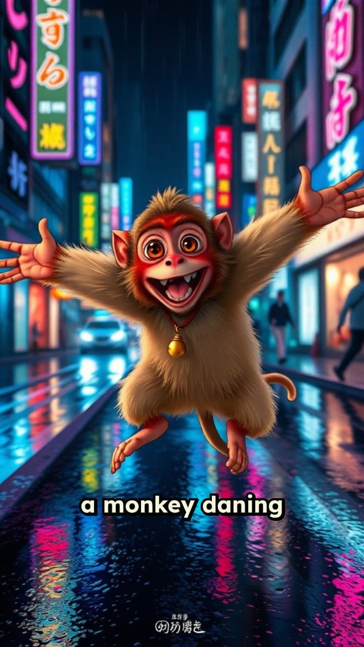 Monkey Dancing to the Max