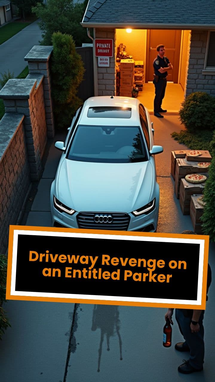 Driveway Revenge on an Entitled Parker