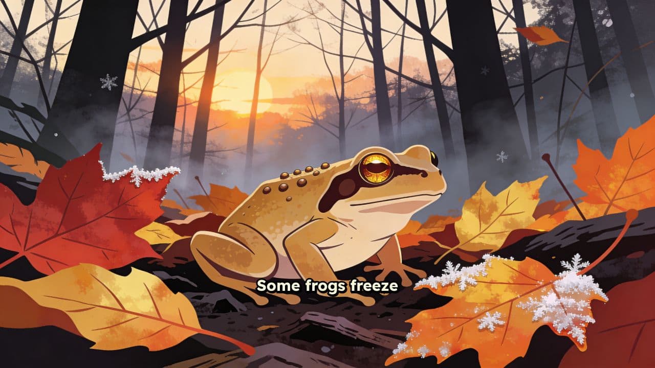 Frogs That Freeze and Live