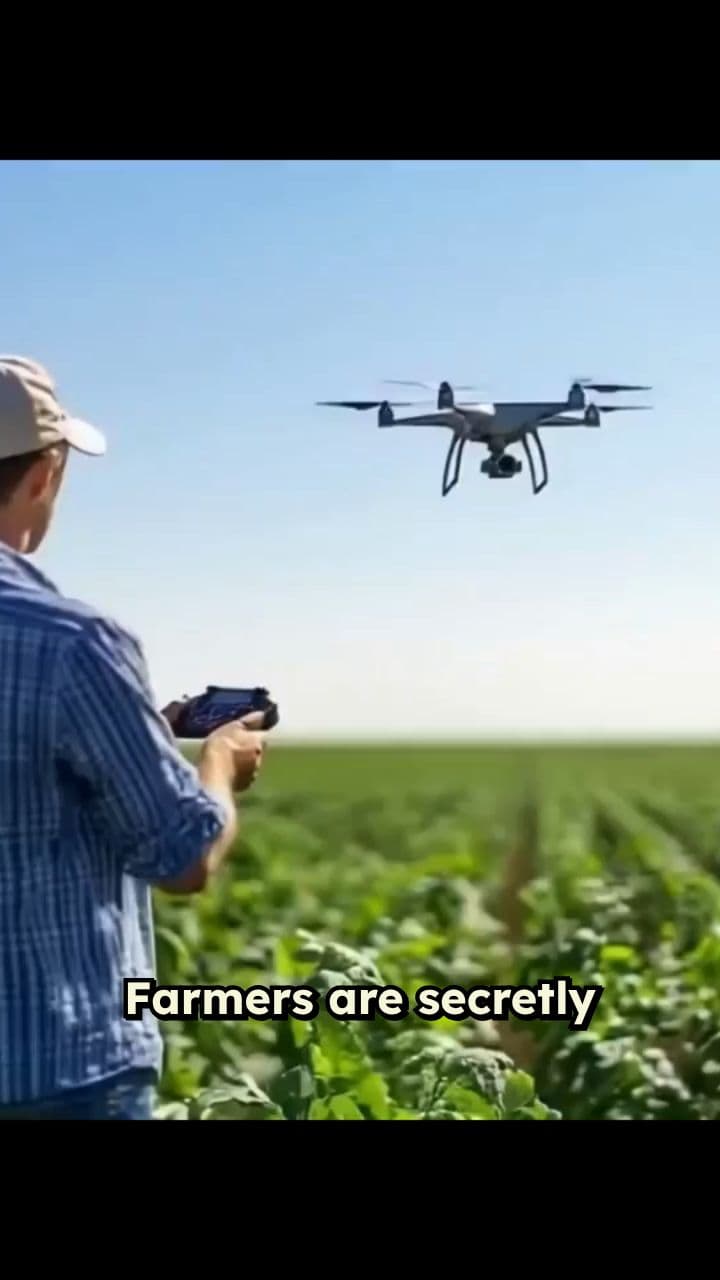 Cows and Drones: Hilarious Farming Encounter