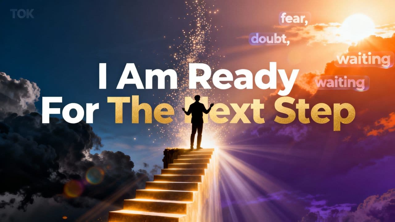 I Am Ready For The Next Step