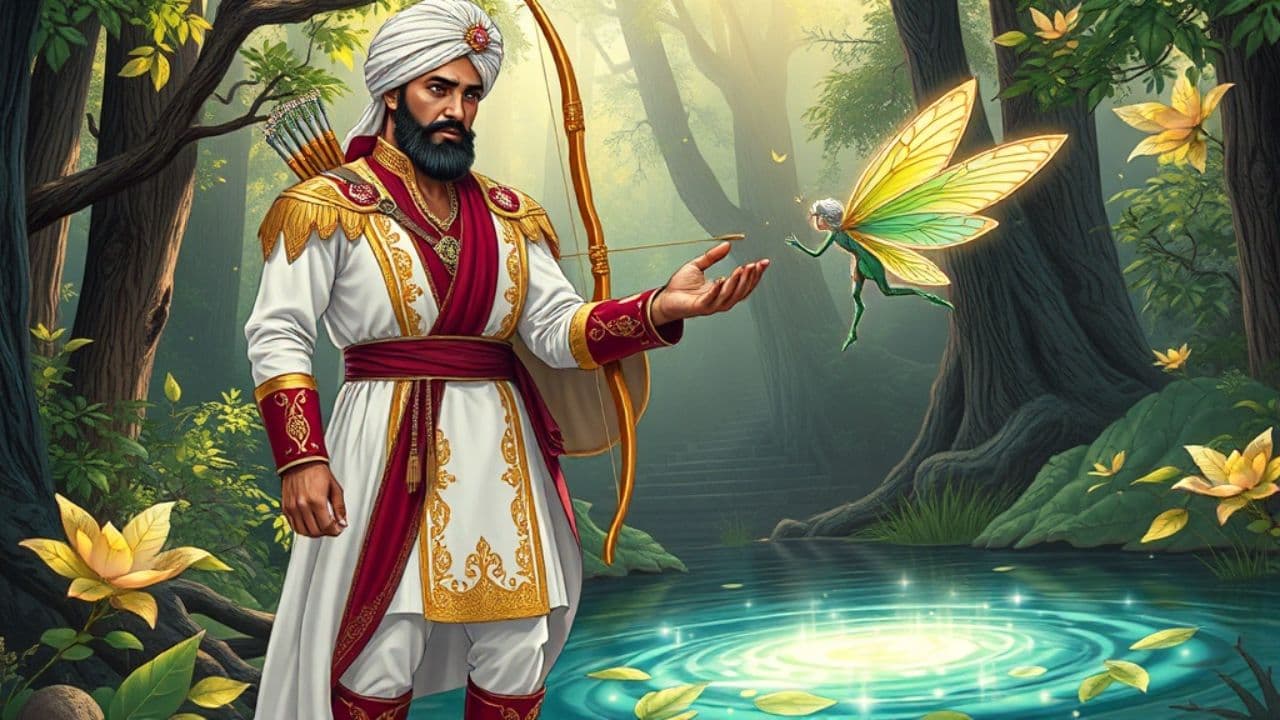 जादुई पानी और परी की मुक्ति