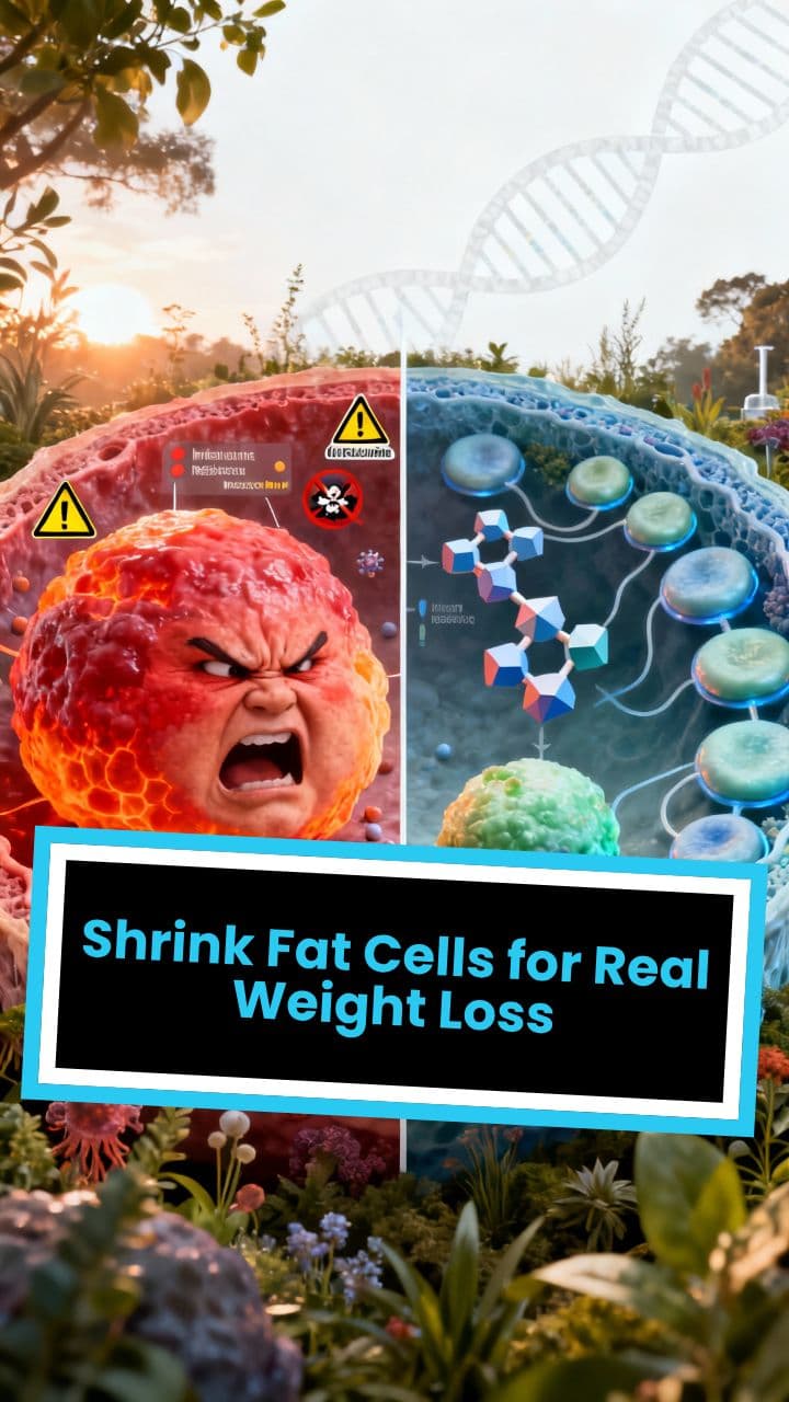 Shrink Fat Cells for Real Weight Loss