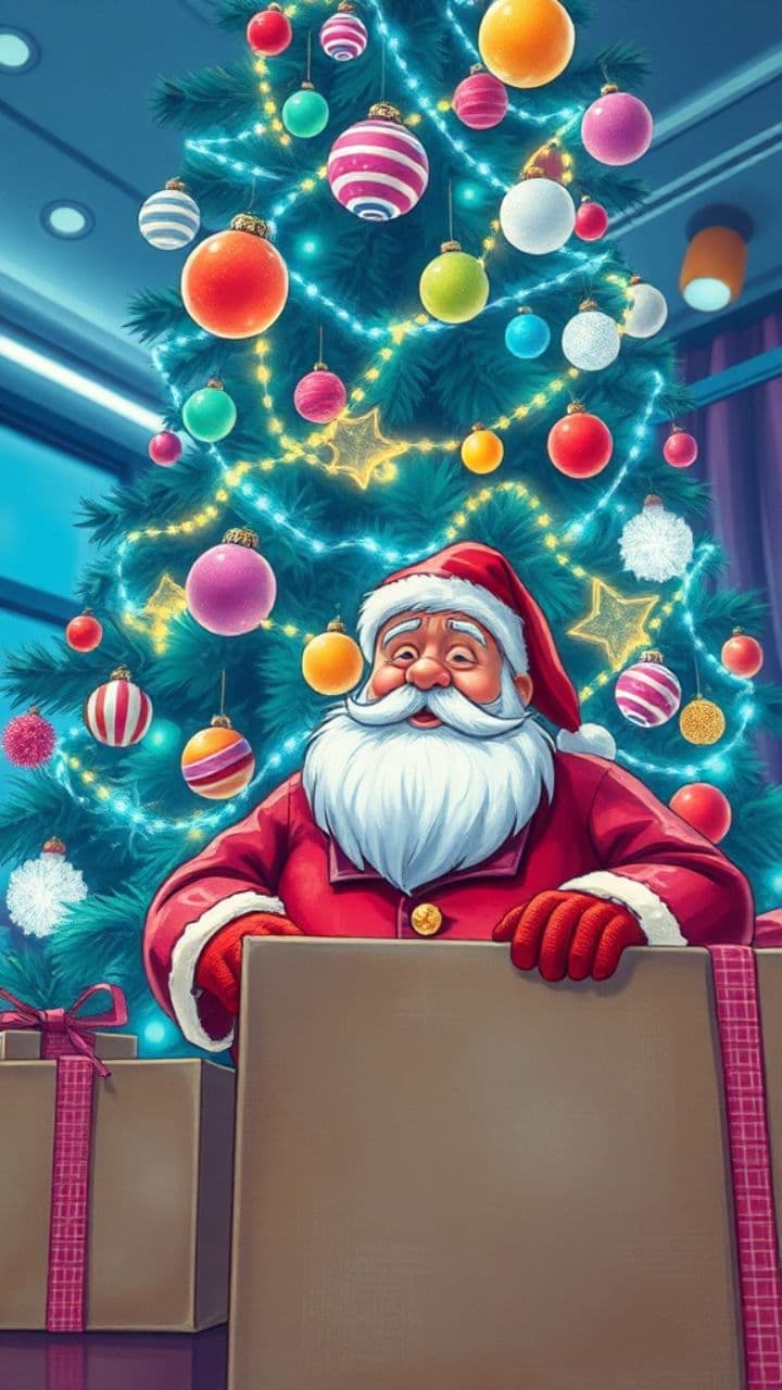 Petit Papa Noël, où es-tu ?