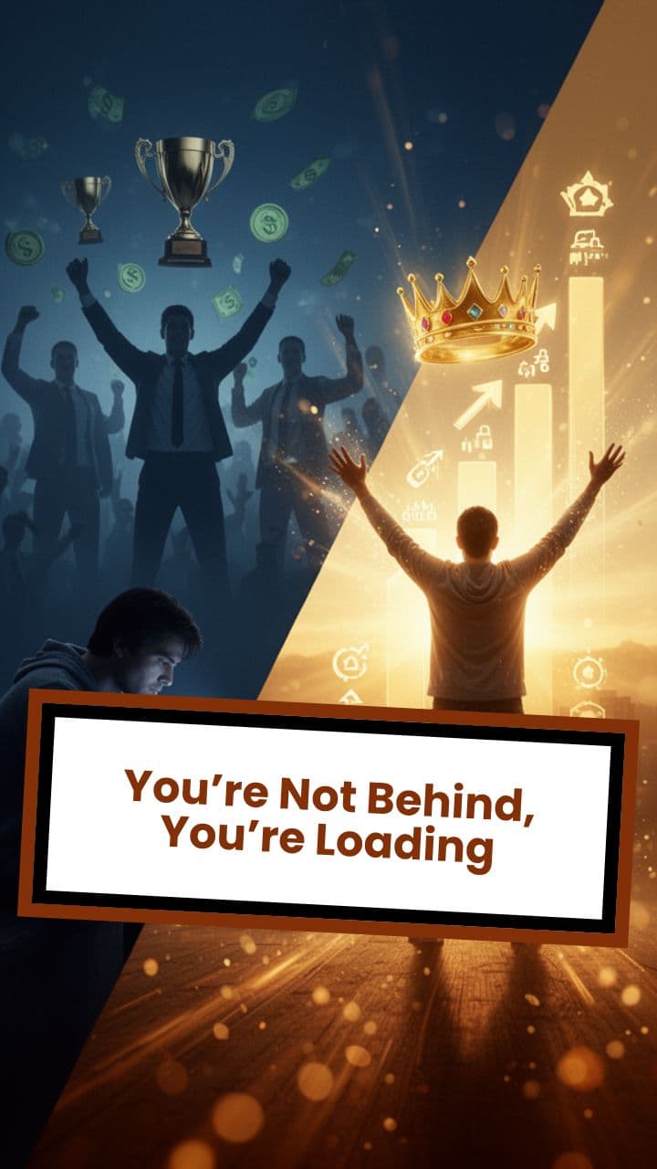 You’re Not Behind, You’re Loading