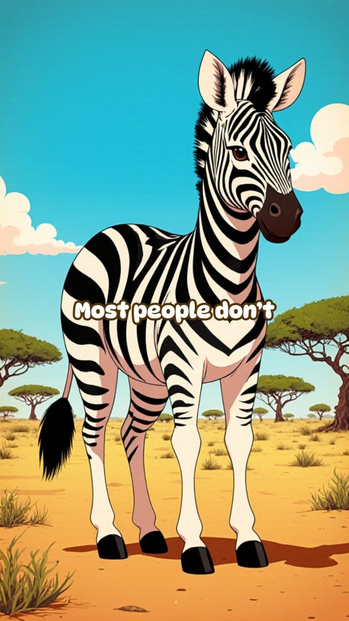 Zebras Use Stripes to Communicate Mood
