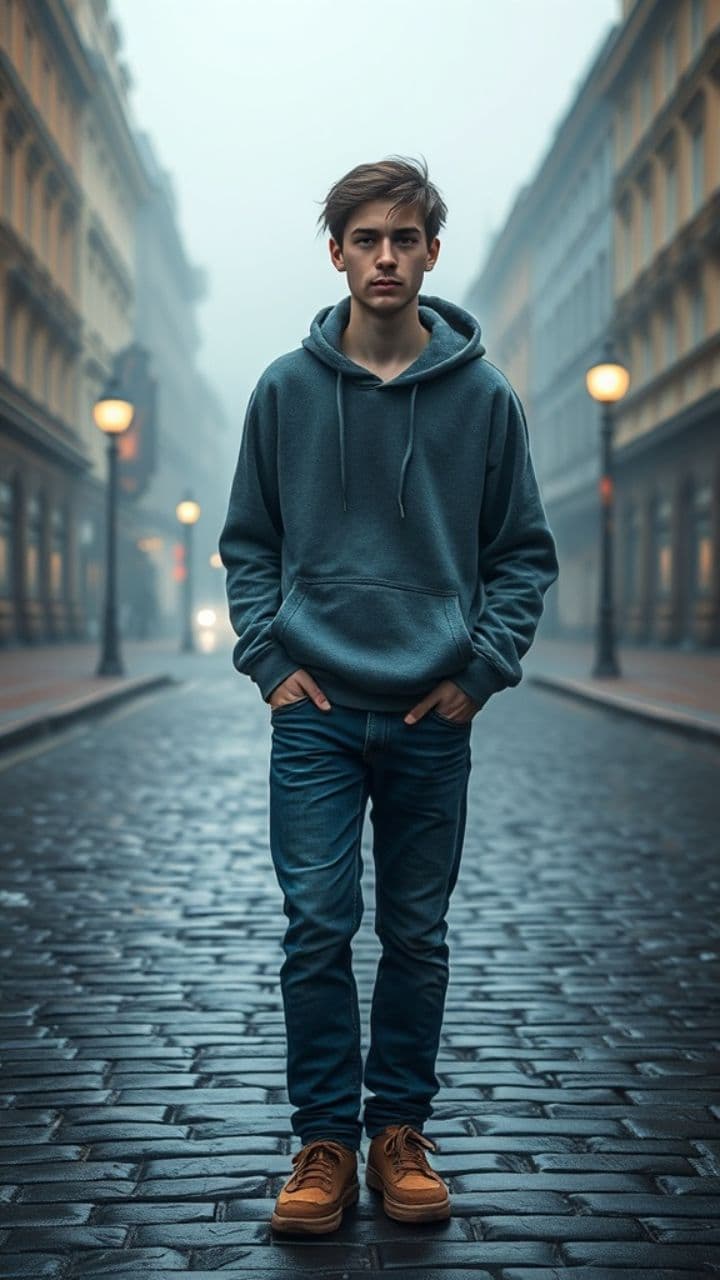 Обосрался на улице